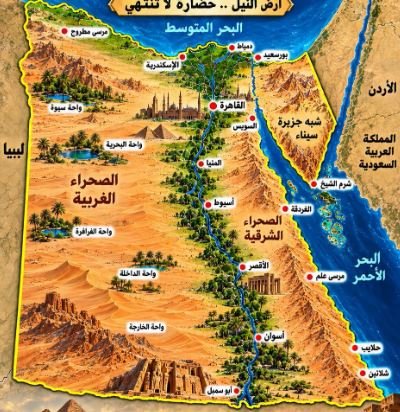 مصر-على-خريطة-العالم.-كيف-صنعت-الجغرافيا-ملامح-الدولة-المصرية؟