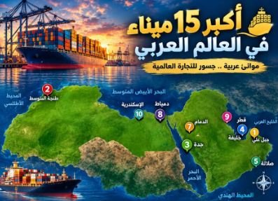 من-الخليج-إلى-شمال-أفريقيا.-موانئ-عربية-ترسم-مسارات-التجارة-العالمية